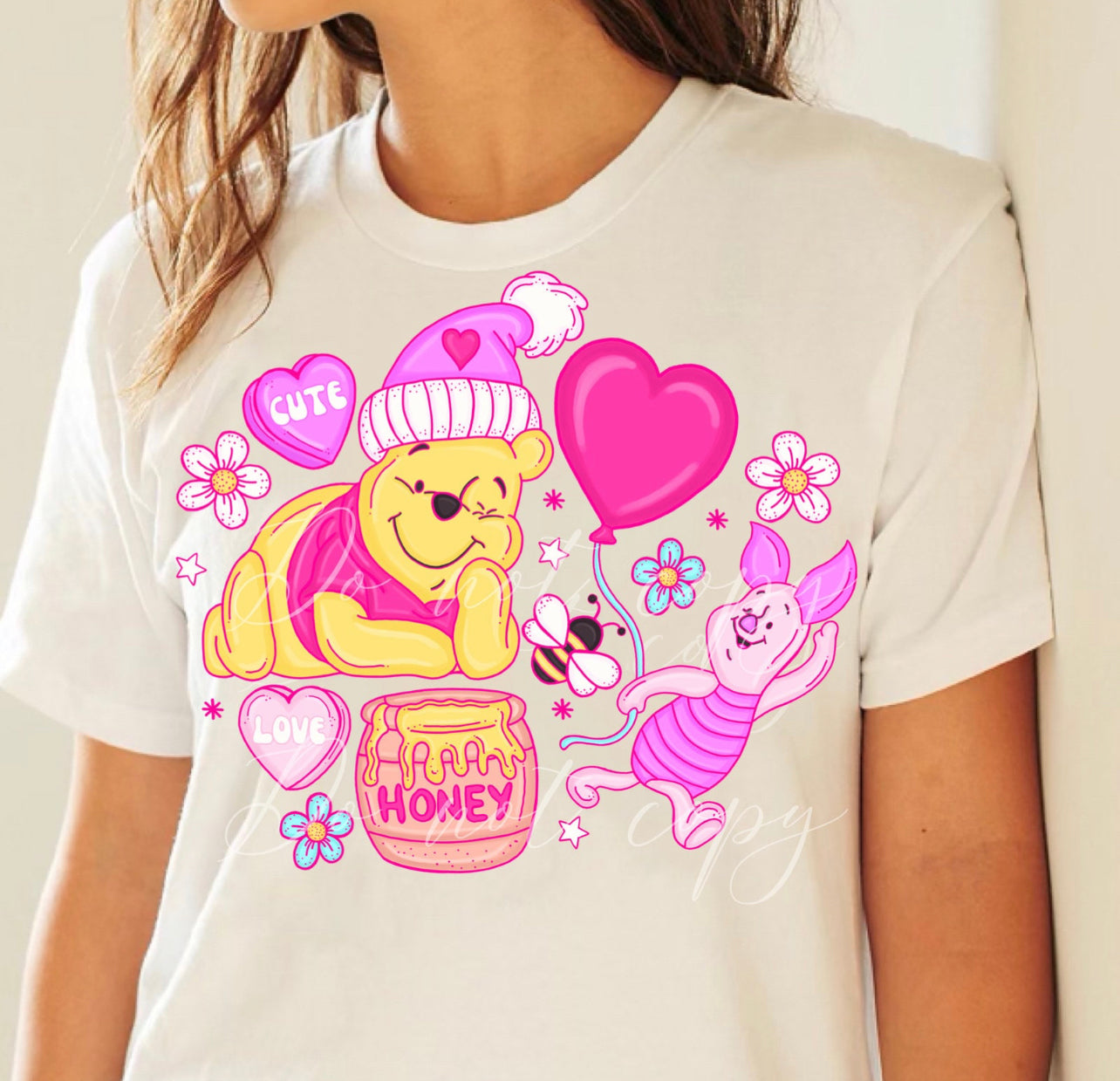 Valentines honey bear